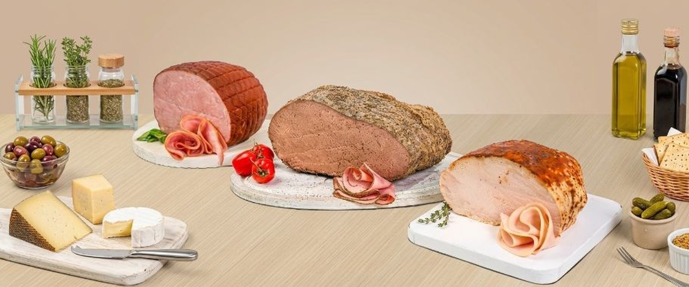 Close-up of a bulk deli items