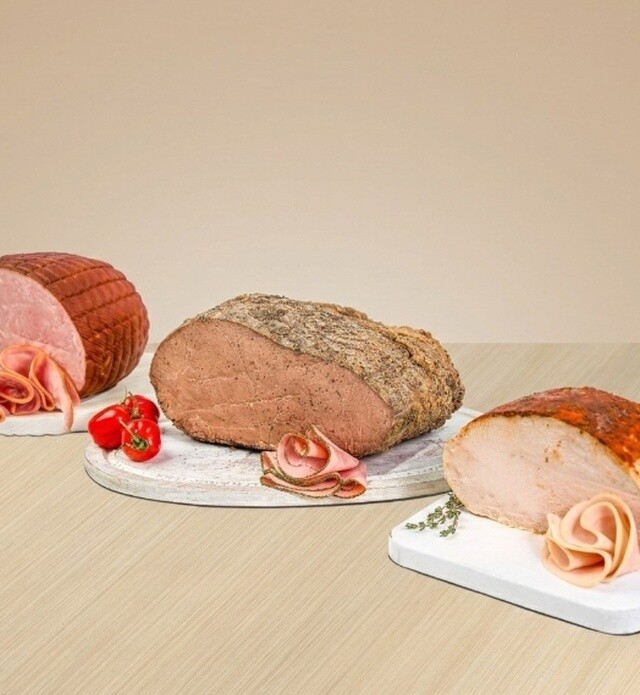 Close-up of a bulk deli items