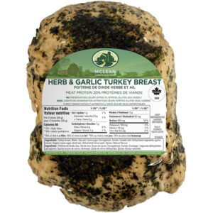 McLean Meats - Herb & Garlic Turkey Breast Bulk