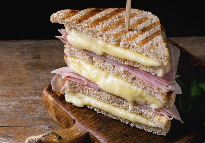 McLean Meats Organic Cheese Sandwich