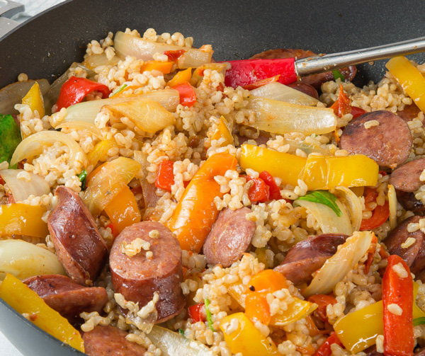 McLean Meats Sausage and Veggie Stirfry Recipe