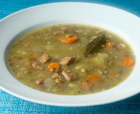 McLean Virginia Honey Ham and Lentil Soup