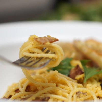 McLean Meats - Turkey Bacon Carbonara recipe