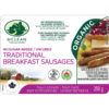 McLean Meats - Organic Traditional Pork Breakfast Sausages