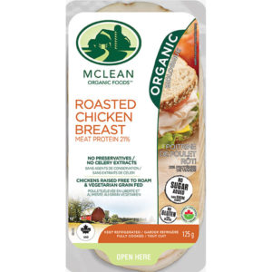 McLean Meats - Organic Sliced Roasted Chicken Breast, Organic chicken near me