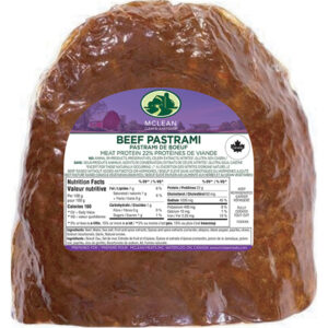 McLean Meats - Bulk Pastrami Product