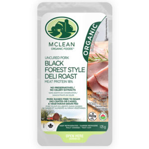 McLean Meats Organic Sliced Black Forest Deli Roast