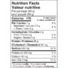 McLean Meats - Teriyaki Turkey Jerky - Nutrition Facts