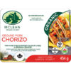 McLean Meats Organic Ground Pork Chorizo Front Label